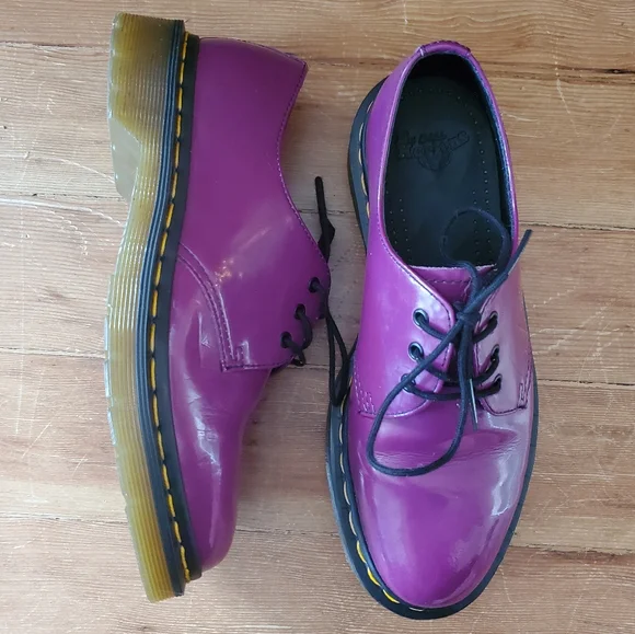 希少カラー dr.martens /EU37/10084/3ホール/紫 希少カラー dr.martens /EU37/10084/3ホール/紫 - メルカリ